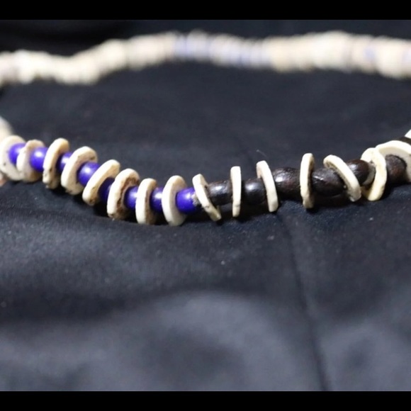 Ethiopian Ostrich Egg Necklace - Picture 3 of 3